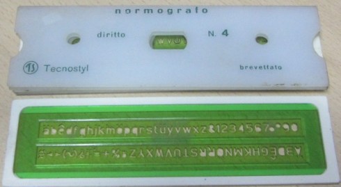 04 NORMOGRAFO TECNOSTYL BREVETTATO 4